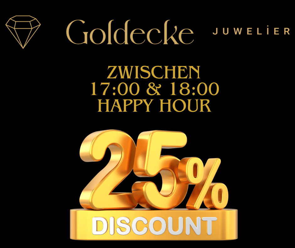 Happy Hour bei Goldecke Juwelier: Ein glänzendes Angebot!